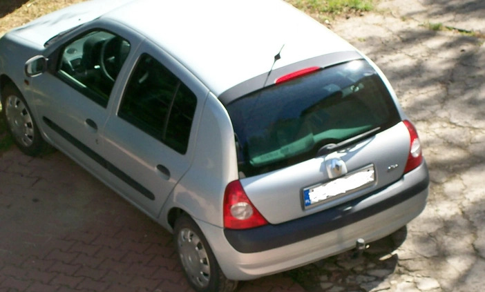 Renault Clio cena 5900 przebieg: 171000, rok produkcji 2002 z Siedlce małe 16